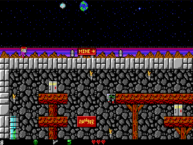 Crystal Caves running in the browser