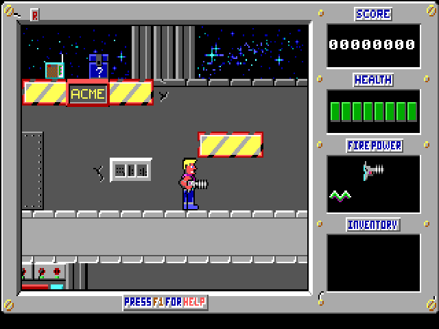 Duke Nukem running in a browser tab via ExeBrowser