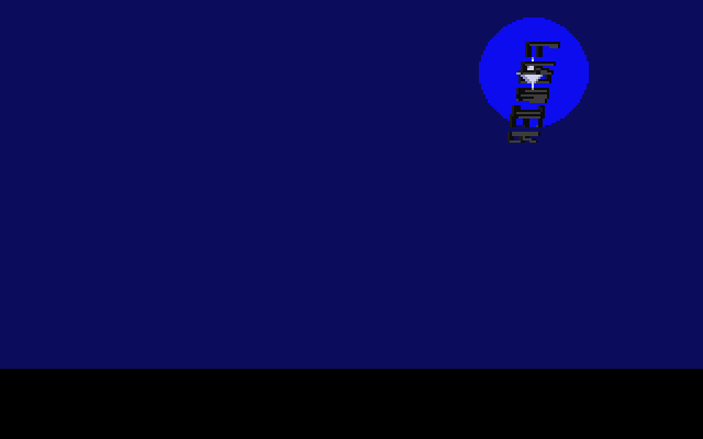 Frontier: Elite II running in a browser tab via ExeBrowser