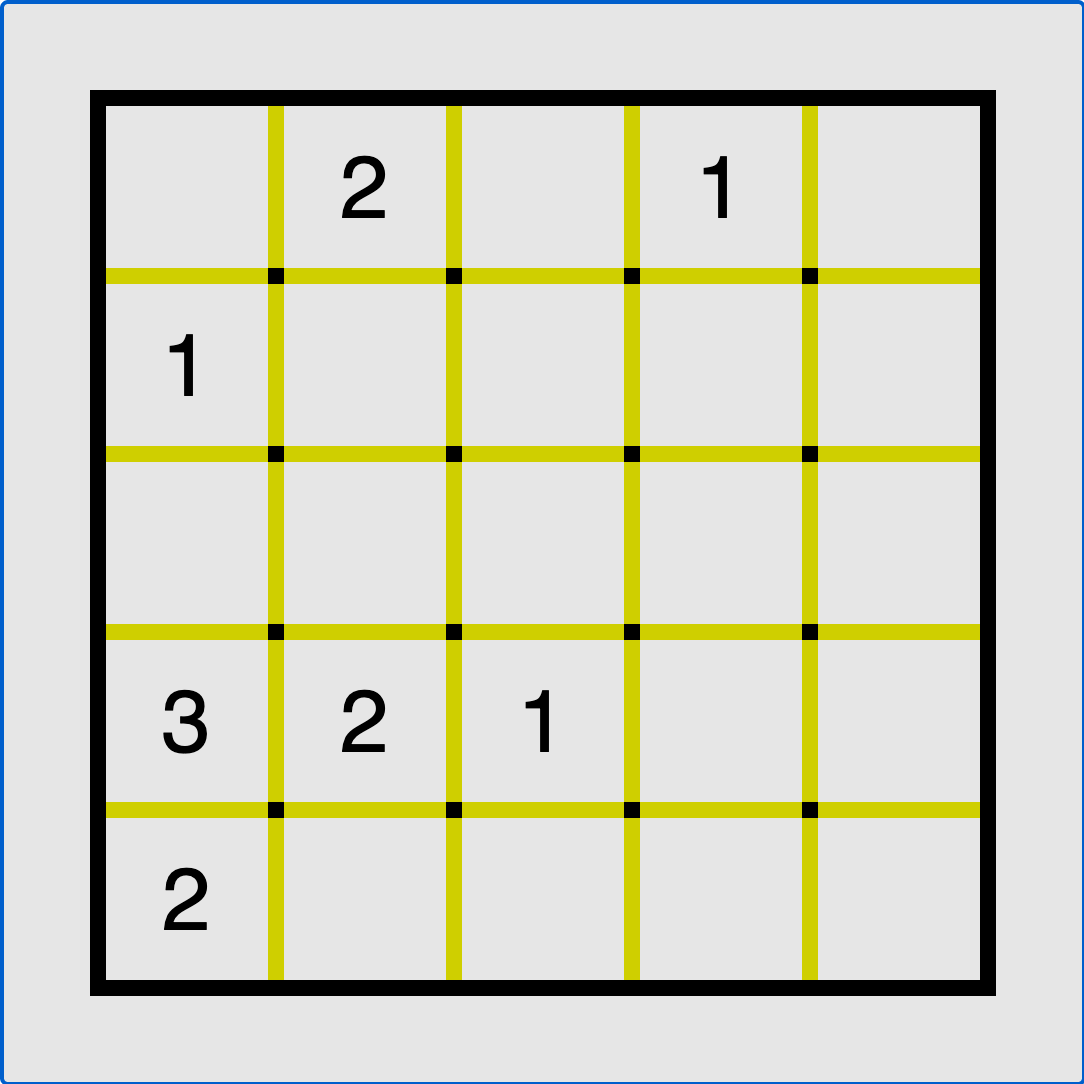 Region dividing puzzle (Palisade) running in the browser