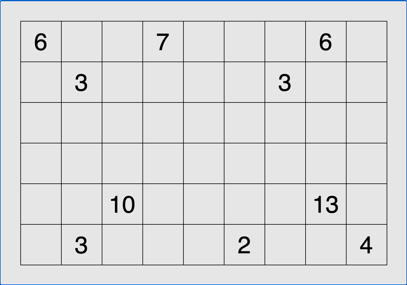 Range puzzle (black cells) (Range) running in a browser tab via ExeBrowser