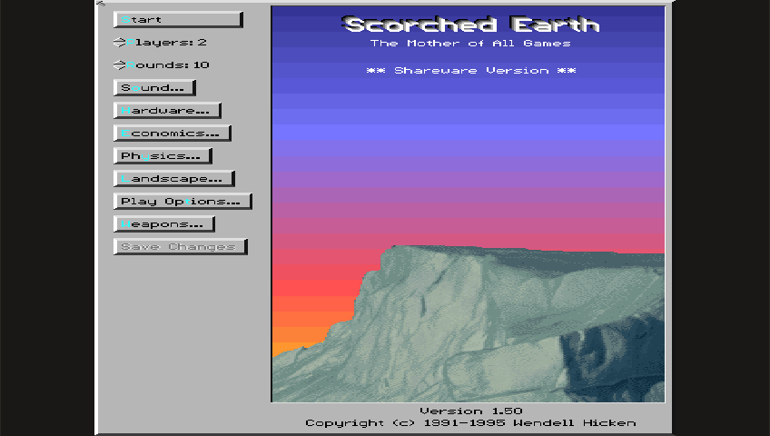 Scorched Earth running in the browser