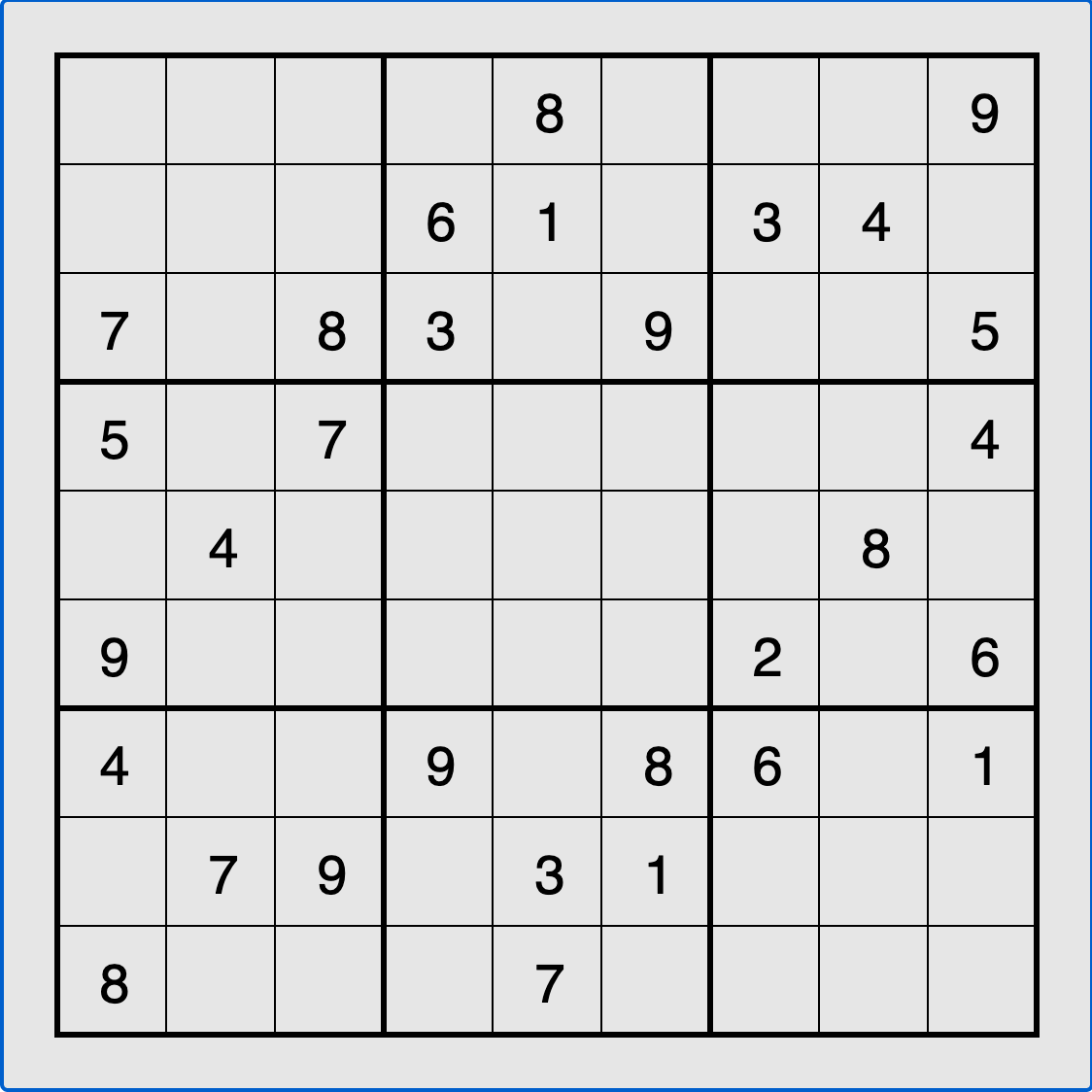 Sudoku (Solo) running in a browser tab via ExeBrowser