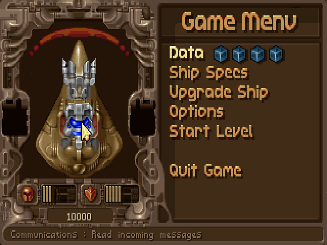 Tyrian 2000 running in a browser tab via ExeBrowser